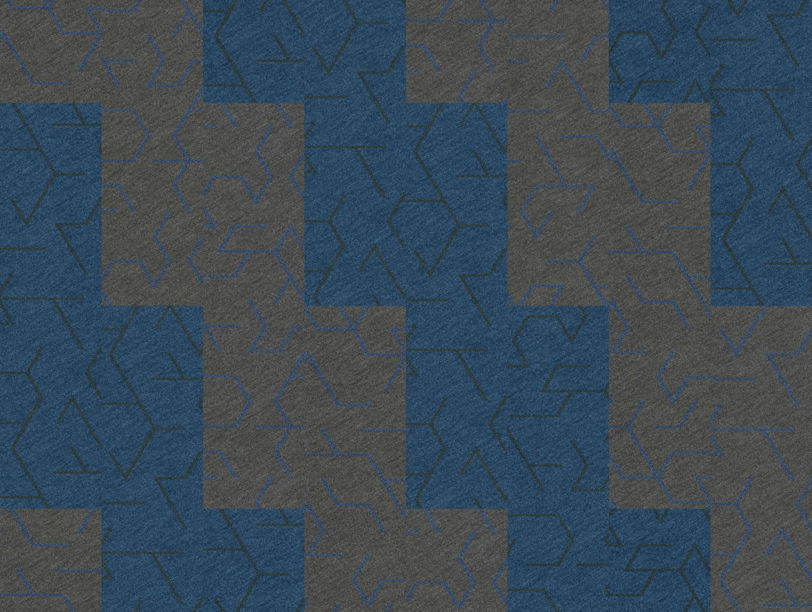 Flotex Planks Triad - 131012 blue line